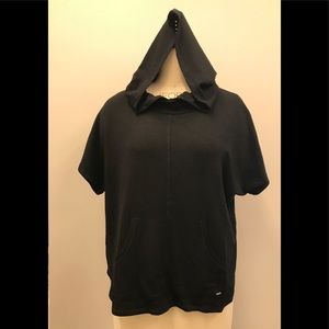 Women lounge black hoodie, NWOT